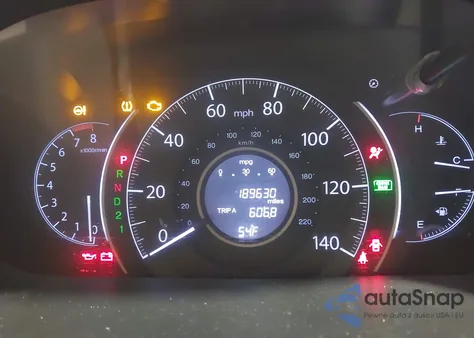 2014 Honda Cr-V Ex-L z USA, uszkodzony, nr VIN 5J6RM3H71EL032261